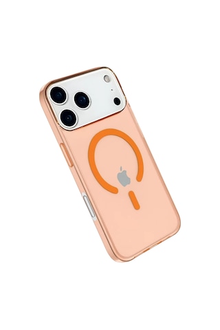 Newface Apple iPhone Uyumlu 17 Pro Max Kılıf Pc Real Magsafe Kapak