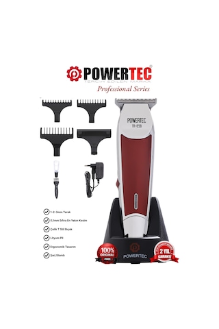 Powertec TR-658 Profesyonel Ense Sakal Çizim Tıraş Makinesi