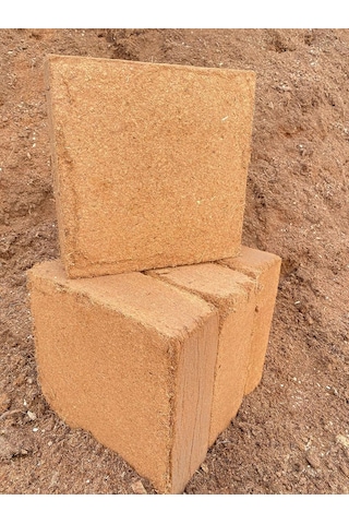 Aymen Çiçekçilik 4 Adet 240-260 Lt Sıkıştırılmış Hindistan Cevizi Torfu - Ithal Blok Organik Cocopeat Kokopit 0,250
