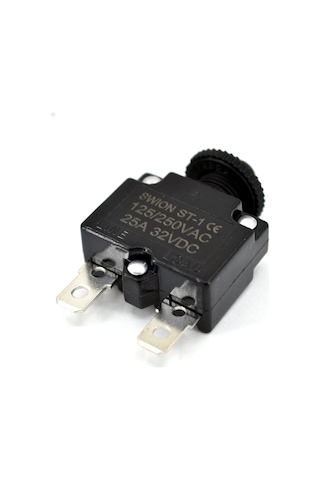 Resetli Termik Sigorta 25a 32v Dc 125/250v Ac