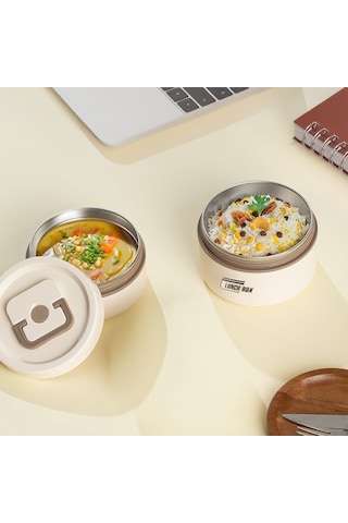 Porsima 25012 Isı Yalıtımlı Paslanmaz Çelik Lunch Box Sefer Tası