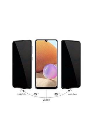 Xiaomi Redmi Note 10 Pro Uyumlu Hayalet Gizlilik Filitreli Full Ekran Koruyucu