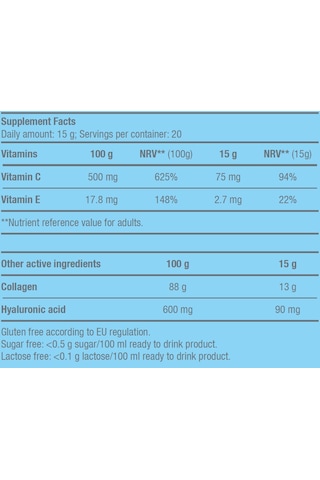 Biotech Usa Collagen Kolajen Hyaluronic Acid - 300 G