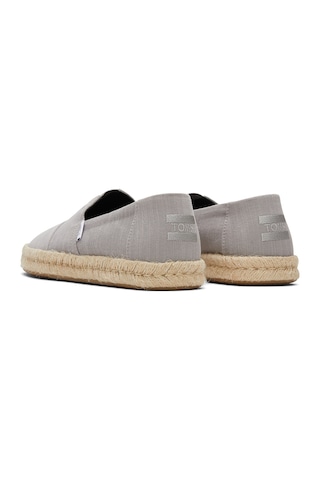 10019866 Grey Espadril Erkek 10019875 10019866 10019870 10019899 Toms Alpargata Rope 2.0 Gri