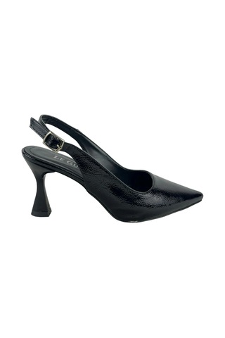 Matzeliger Mzg1161 Siyah Kadın Kalem Topuklu Stiletto