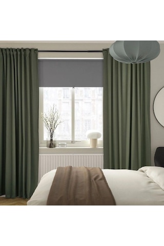 Ikea Majgull Fon Perde 145x300 Cm Yeşil