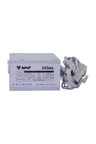 Snt Hydra 550 Watt Beyaz Atx Güç Kaynağı