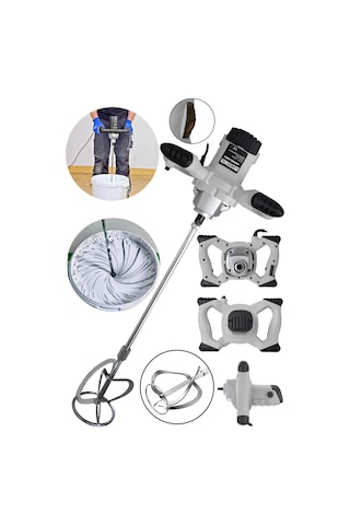 Steiner Gt-grey 3000 W Bakır Sargı Alçı Boya Karıştırıcı Mikser