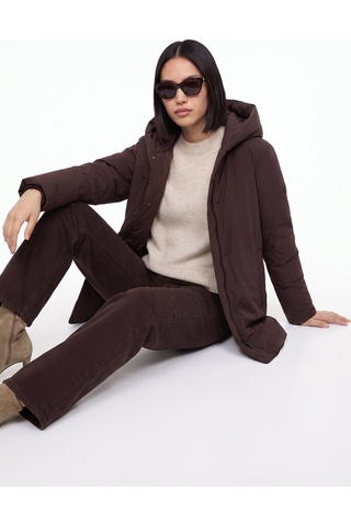 Jeep Kahverengi Kadın Relaxed Mont J6wl-kbn7025 Kahve