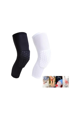 Basketbol, Yürüyüş, Bisiklet İçin Dizlikler, Kaval Koruyucuları, Yoga İçin Diz Destekleri, Spor Salonu Ve Fitness İçin Dizlikler Siyah L