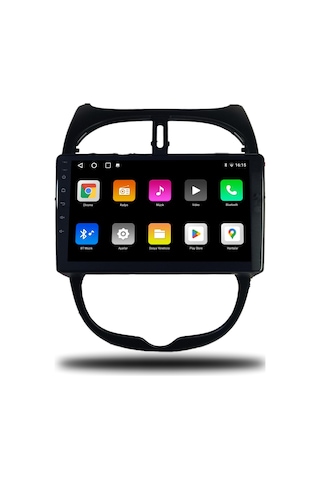 Avaydel Peugeot 206 Android Carplay Multimedya 1999-2011 8GB RAM + 128GB Hafıza + 4 Çekirdek