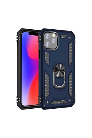 Apple Uyumlu iPhone 11 Kilif Panzer Ring Tam Koruma Arka Kapak 405464157