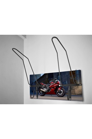 Özel Fotoğraflı Kask Askısı, Motorcu Kask Askısı, Personalv110