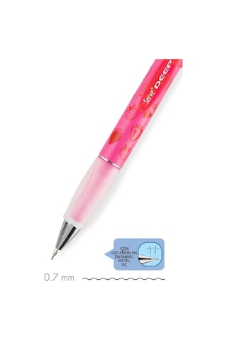 Serve Deep Versatil Kalem 0.7 Neon Pembe Çilek Pembe