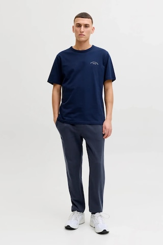 Jack & Jones Erkek Jpstgordon Logo Detaylı Çift Cepli Eşofman Altı 12288641 Lacivert Lacivert