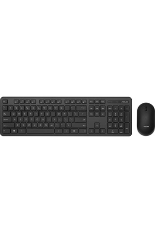 Asus CW100 Kablosuz Klavye & Mouse Set Siyah Türkçe