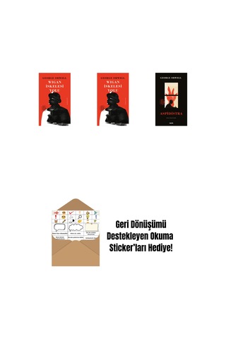 Wigan İskelesi Yolu Ciltli + Wigan İskelesi Yolu + Aspidistra + Okuma Sticker'ları