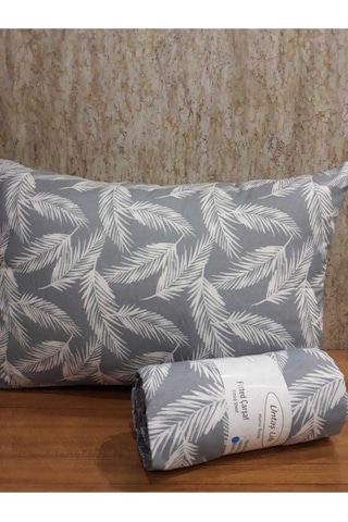 Üntaş Life Mavi Tüy 160x200 Çift Kişilik Lastikli Çarşaf+2 Adet Yastık Kılıfı Ecmavitüy160