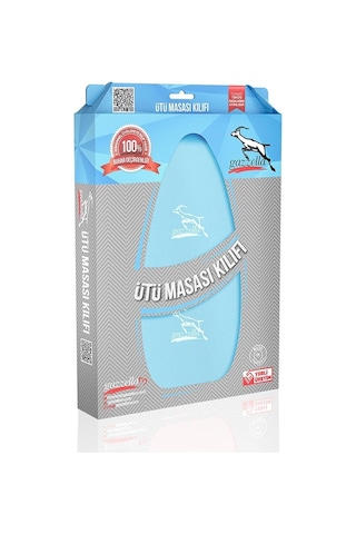 Gazella Siltex Ev Tipi Ütü Masası Bezi Mavi Renkli