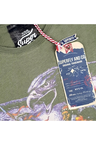 Superfly Erkek Tshirt Spf101202058110 Haki