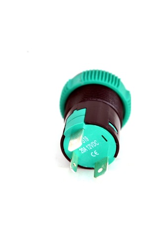 19mm 12v 20a Power Logolu Kırmızı Işıklı 1-0 Elektrik Anahtarı