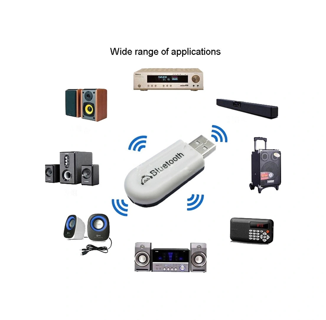 Sones B10 Çift Çıkışlı Usb Kablosuz Bluetooth Ses Alıcısı Aux Bluetooth Adaptörü