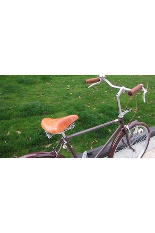 Bike And Art 25,4 Krom Şehir Bisikleti Retro Gidon 590 Mm Gri - Gümüş