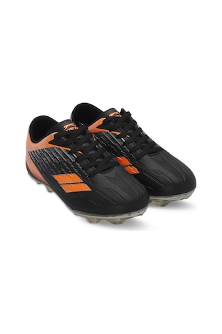 Slazenger CAMBLY KR Erkek Çocuk Halı Saha Siyah-Turuncu Futbol Ayakkabısı