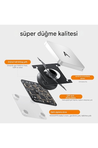Apple Uyumlu iPad Pro 11inç M4 2024 1/2/3/4.nesil Klavyeli Kılıf Magic Keyboard Touchpad Aydınlatmalı Klavye Kılıf