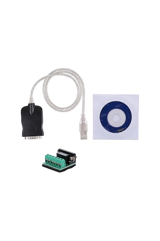 Mufunye Usb 2.0'dan Rs485'e Ticari Dönüştürücü Kablosu - Seri Port Cihazları İçin Plug & Play Haberleşme Enstrümanı