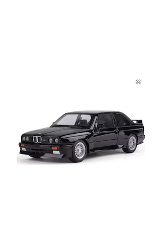 1988 Bmw M3 E30 1:24 Diecast Metal Model Araba Koleksiyon Siyah