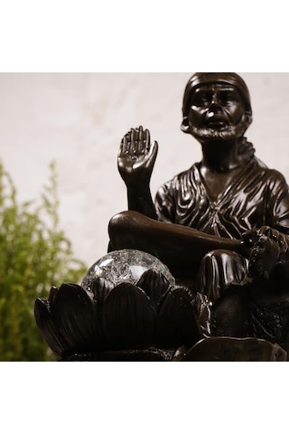 Zen Meditasyon Temalı Şu Şelalesi