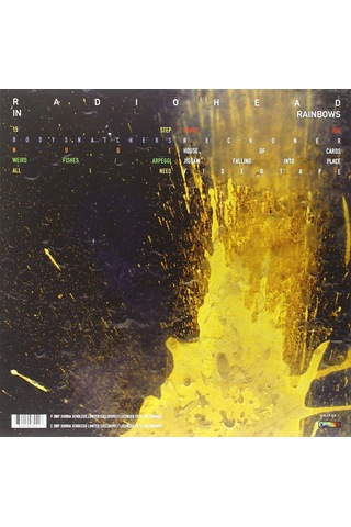 Radiohead In Rainbows Lp Plak