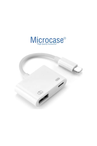 Usb 3.0 iPhone Apple Uyumlu iPad Lightning Şarj Ve Kamera Adaptörü Pd30 Al4115