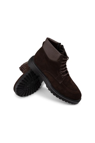 Deery Hakiki Süet Kahverengi Erkek Bot - 01929mkhve01 Kahverengi