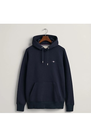 Gant Erkek Lacivert Regular Fit Kapüşonlu Sweatshirt-lacivert Lacivert
