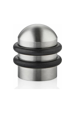 Canex Yer Kapı Tamponu Kauçuklu Yuvarlak Alüminyum 5 Adet