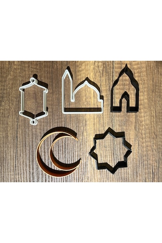 Ramazan Kurabiye Kalıbı, Kil, Oyun Hamuru Damga Ve Kesici