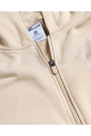 Skechers M Essential Full Zip Hoodie Sweatshirt Erkek Gri Sweatshirt S242112-013 Gri