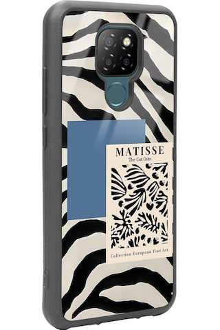 General Mobile Gm 20 Zebra Matısse Tasarımlı Glossy Telefon Kılıfı Çok Renkli