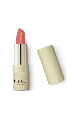 Kiko Ruj Green Me Matte Lipstick 100 Universal Nude