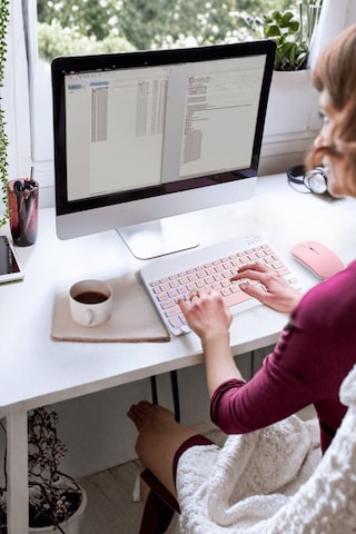 Büro Ev Ofis Bilgisayarı İçin Pembe Rgb Işıklı Klavye Mouse Seti Diğer