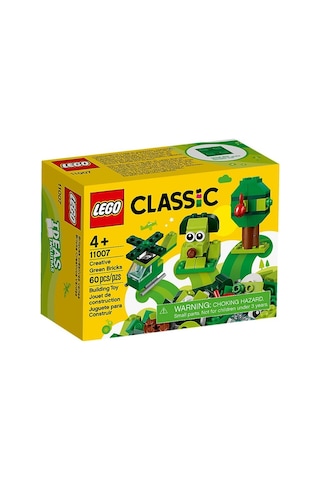 LEGO® Classic 11007 Yaratıcı Yeşil Tuğlalar 60 Parça