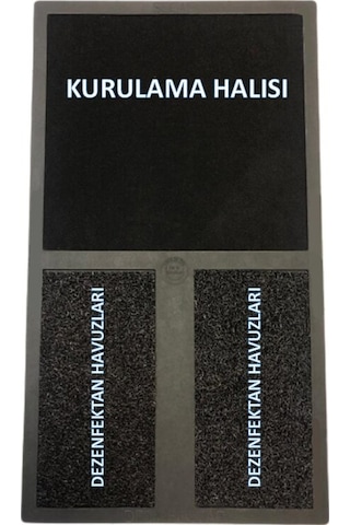 Image Islak-Kuru Havuzlu Kauçuk Hijyen Paspas