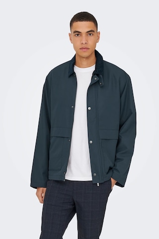 Only & Sons Onskosmo Erkek Lacivert Ceket Mont - 22034856 Lacivert