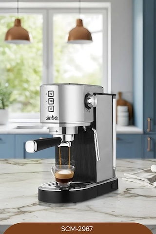 Sinbo Scm-2987 Espresso Kahve Makinesi Gri