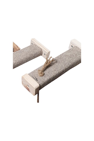 Tırmalamalı Kedi Basamağı Kedi Köprüsü Duvar Yürüyüş Yolu 2 Renk