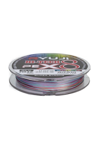 Ryuji Hi-tech X8 150m 0.10 Mm Multi Color İp Misina