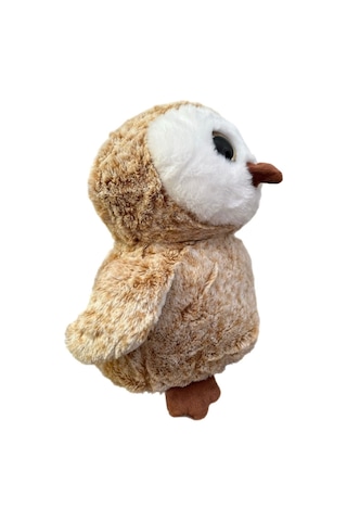 Sevimli Baykuş Kanatlı 30 Cm Uyku Arkadaşım Peluş Oyuncak Kahverengi
