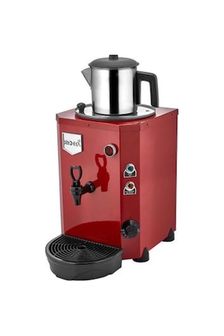 Remta De14 Jumbo Çay Makinesi, Tek Demlikli, 9 L, Elektrikli, Kırmızı Remta De14 Jumbo Çay Makinesi, Tek Demlikli, 9 L, Elektrikli, Kırmızı